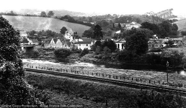 Photo of Brockweir, The Village c.1955
