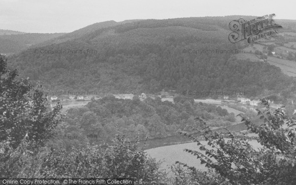 Photo of Brockweir, Tintern Horseshoe, River Wye c.1955