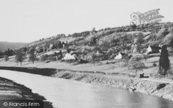 View From Brockweir Bridge c.1950, Brockweir