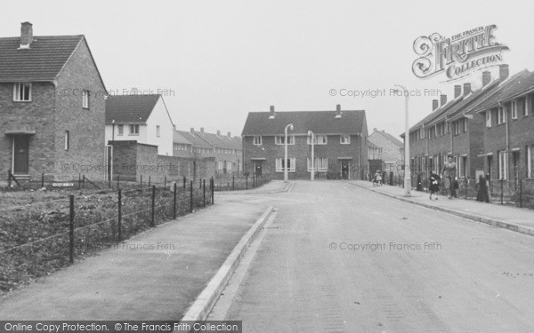 Photo of Brockworth, Avon Crescent c.1955
