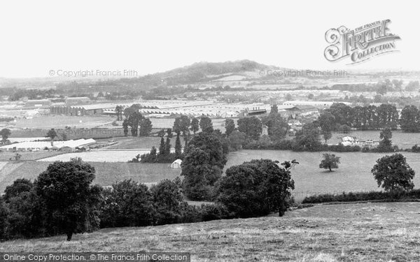 Photo of Brockworth, From Castle Hill c.1950