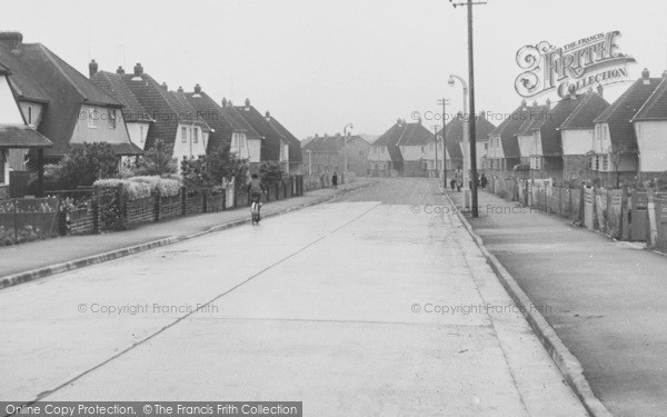 Photo of Brockworth, Moorefield Road c.1955