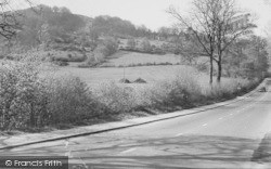 Painswick Road And Cooper's Hill c.1955, Brockworth