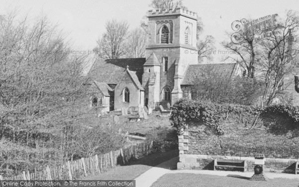 Photo of Brockworth, St George's Church c.1955
