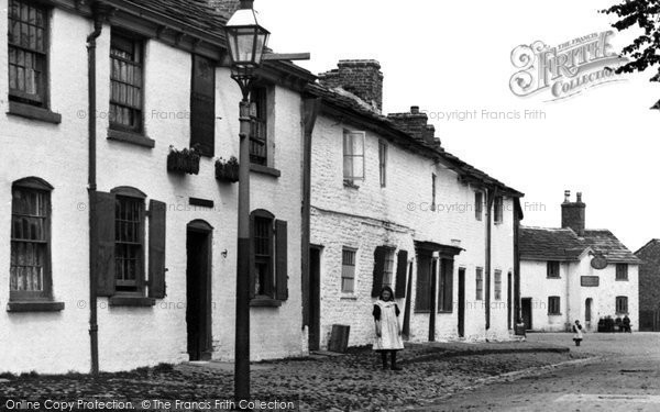 Photo of Broken Cross, Cottages In The Village 1898