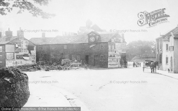 Photo of Broken Cross, Farm Machinery In Village 1903
