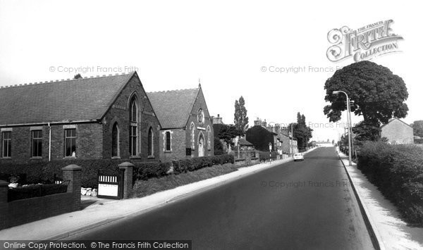 Photo of Broken Cross, Knutsford Road And Methodist Church 1966