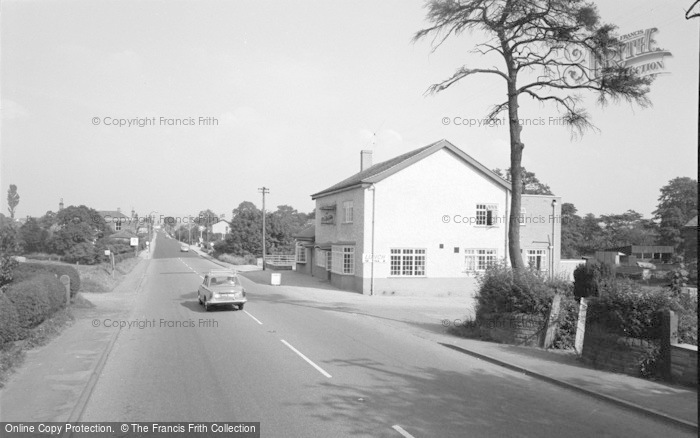 Photo of Broken Cross, The Cock Inn And Knutsford Road 1966
