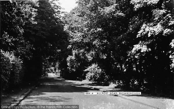 Photo of Bromborough, Allport Road c.1955