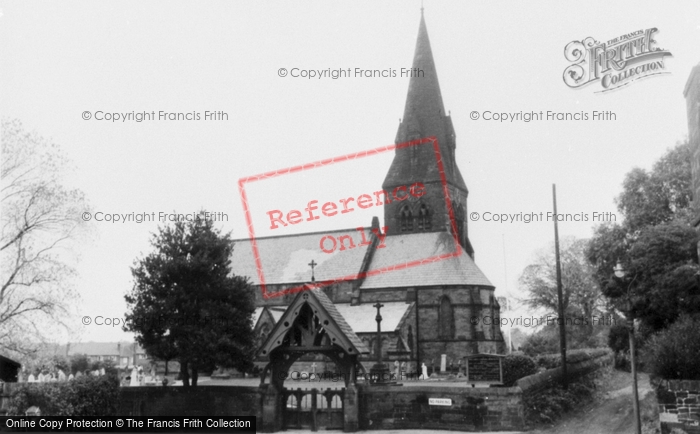 Photo of Bromborough, Parish Church c.1965