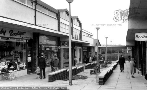Photo of Bromborough, The Shopping Precinct c.1965
