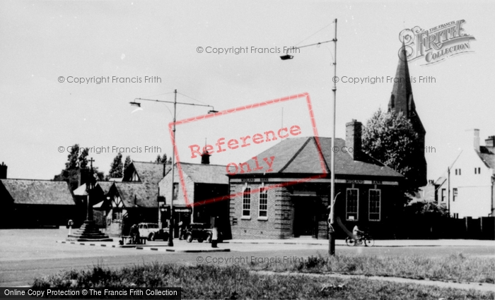 Photo of Bromborough, The Village c.1955
