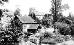 Church And Mill From Bridge 1904, Bromfield