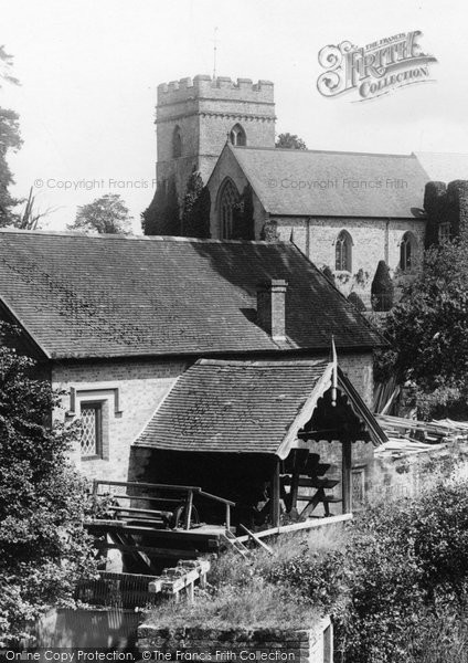 Photo of Bromfield, Church Of St Mary The Virgin And Mill 1904