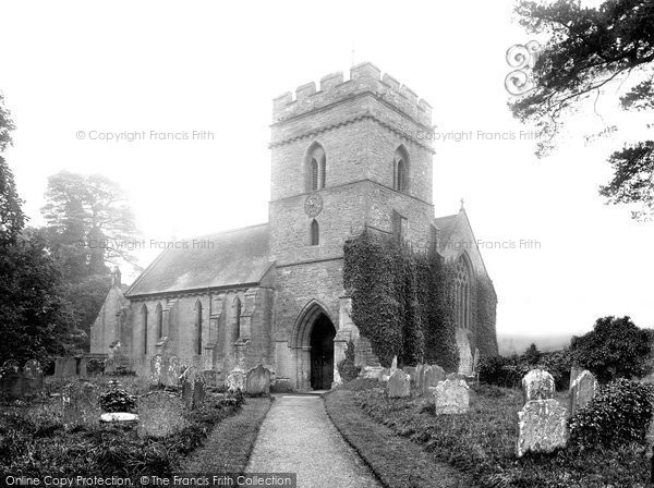Photo of Bromfield, Church Of St Mary The Virgin From The West 1924