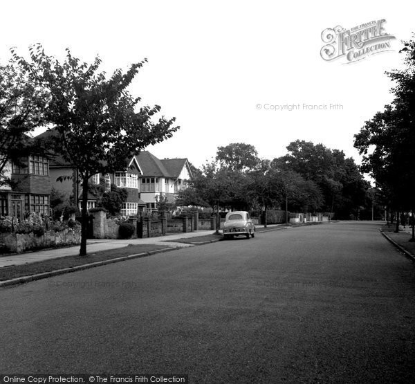 Photo of Bromley, Barnfield Wood Road 1956