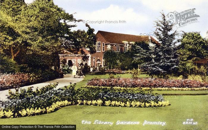 Photo of Bromley, Church House Gardens c.1955
