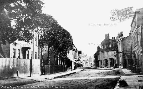 Photo of Bromley, High Street c.1890