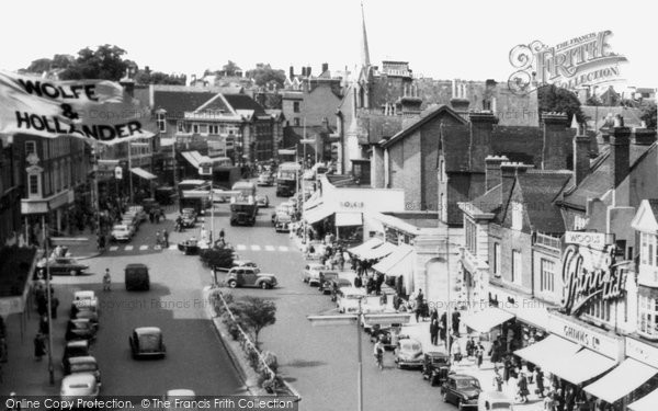 Photo of Bromley, High Street c1957