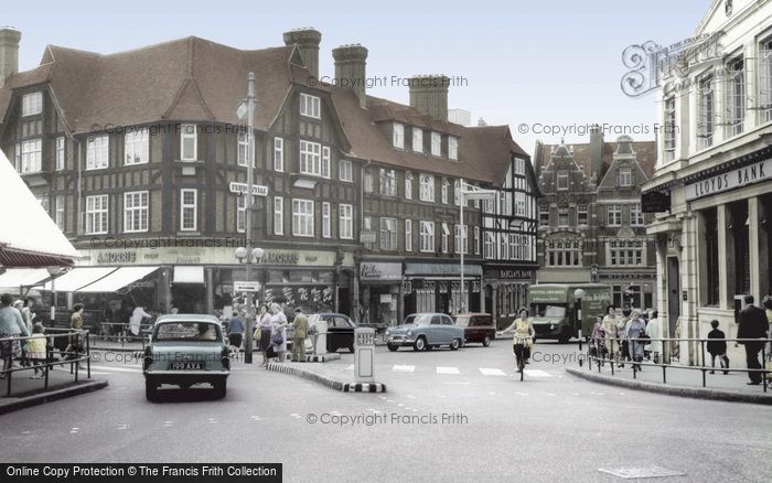 Photo of Bromley, Market Square c.1965