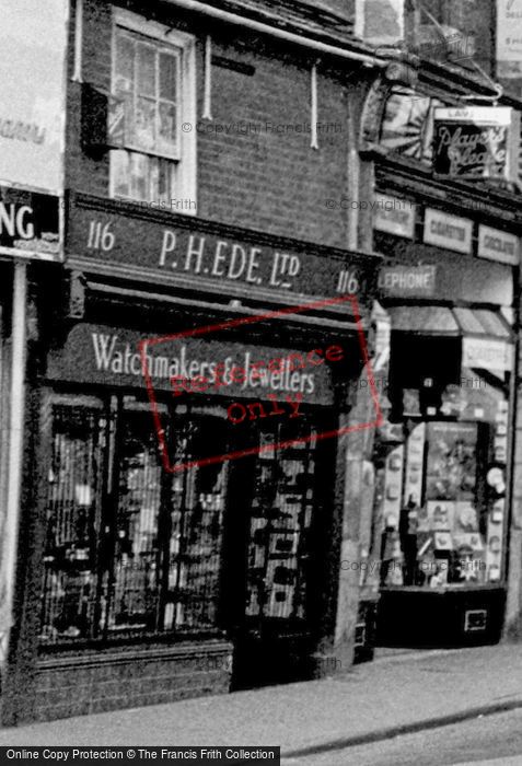 Photo of Bromley, P.H.Ede Ltd Watchmakers & Jewellers 1948