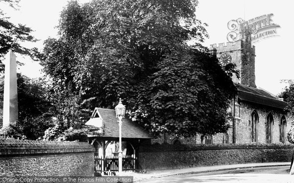 Photo of Bromley, Parish Church And Lychgate 1899