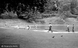 The Boating Pool, Church House Gardens 1968, Bromley