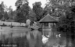 The Lake, Church House Gardens 1948, Bromley