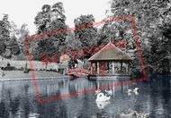 The Lake, Church House Gardens c.1950, Bromley