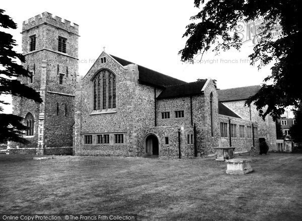 Photo of Bromley, The Parish Church c.1957
