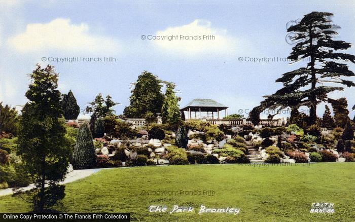Photo of Bromley, The Park 1957