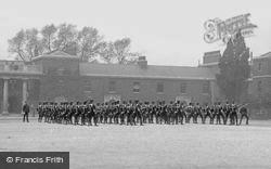 Soldiers, R E Barracks 1894, Brompton
