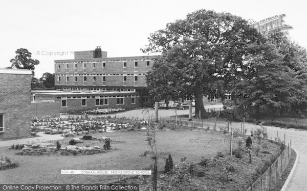 Photo of Bromsgrove, Cobham House, Bromsgrove School c.1960