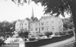 Council House And Church c.1955, Bromsgrove