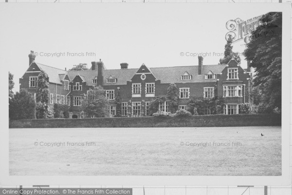 Photo of Bromsgrove, Gordon House, Bromsgrove School c.1955