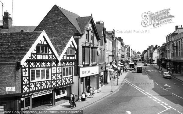Photo of Bromsgrove, High Street 1967