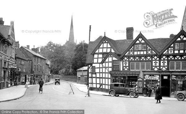 Photo of Bromsgrove, High Street Into St John's Street 1931