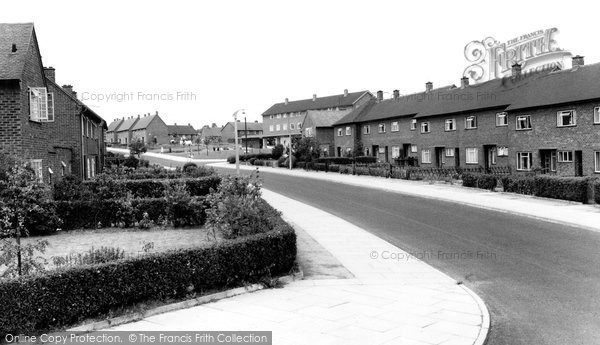 Photo of Bromsgrove, Humphrey Avenue, Charford Estate c.1965