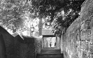 Bromsgrove, Old Church Steps 1931