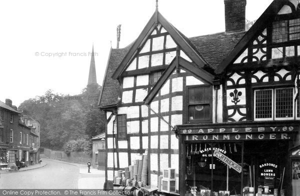 Photo of Bromsgrove, Old Timbered Houses 1949