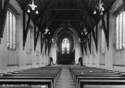 School, Chapel Interior c.1955, Bromsgrove