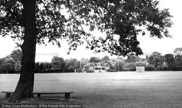 Photo of Bromsgrove, School, The Playing Fields c.1955