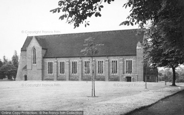 Photo of Bromsgrove, The Chapel, Bromsgrove School c.1955