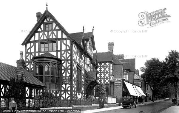 Photo of Bromsgrove, Tudor House Ad 1572,  New Road 1931