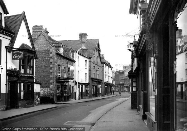 Photo of Bromsgrove, Worcester Street 1949