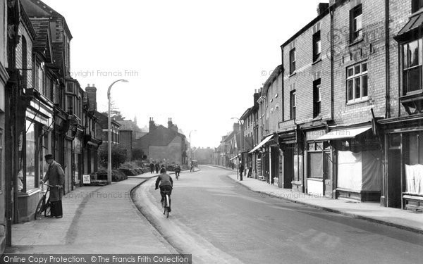 Photo of Bromsgrove, Worcester Street 1949