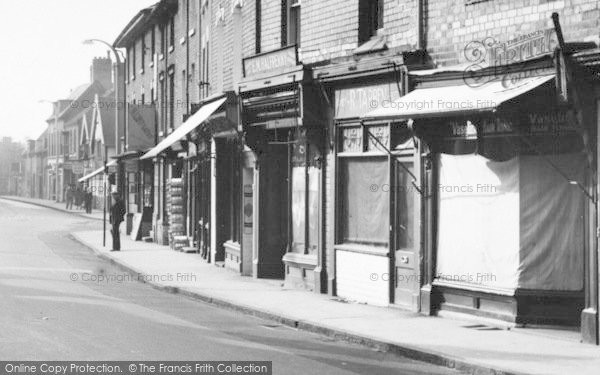 Photo of Bromsgrove, Worcester Street, Shops 1949