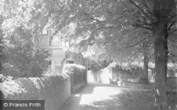 Church Walk c.1950, Bromyard