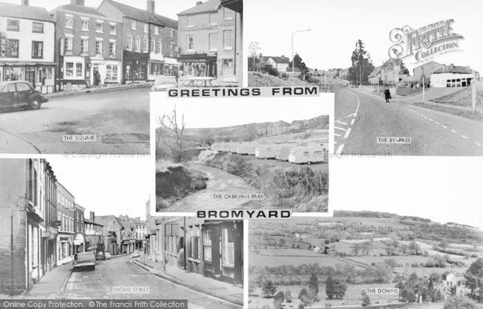 Photo of Bromyard, Composite c.1960