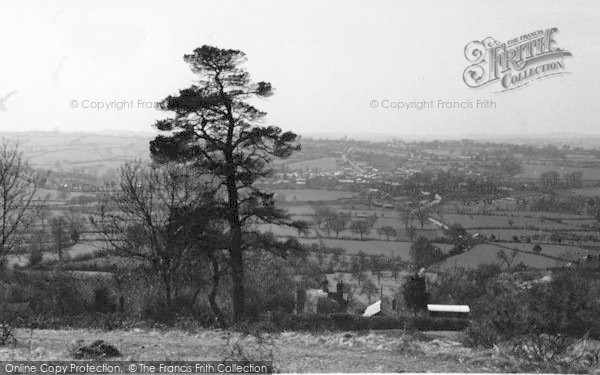 Photo of Bromyard, General View c.1955